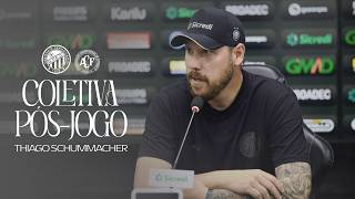 Entrevista | Pós-jogo Operário x Chapecoense - Schumacher