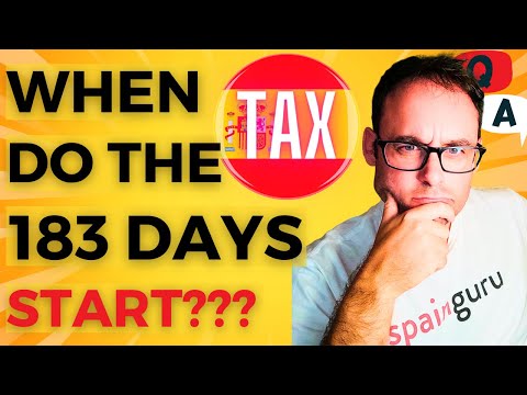 Tax Residency in Spain: When Does the 183-Day Period Start?
