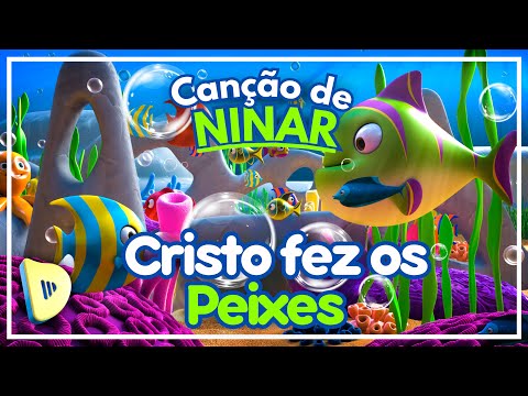 Canção de Ninar - Cristo fez os Peixes | Música para dormir | DESENHO INFANTIL Ovelhinha de Davi