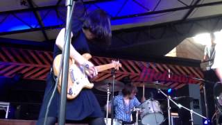 Screaming Females - Starve the Beat (guitar solo) Austin, TX 6/2/13