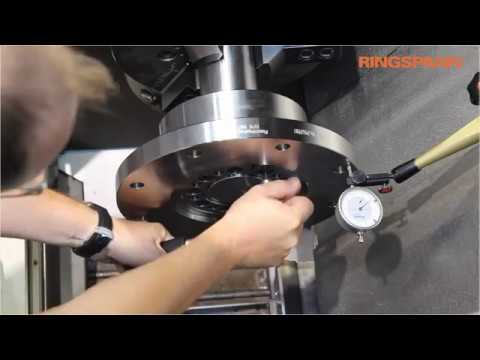 Einfache Montage der RINGSPANN Tru-Line Flanschkupplungen RFK … TBO