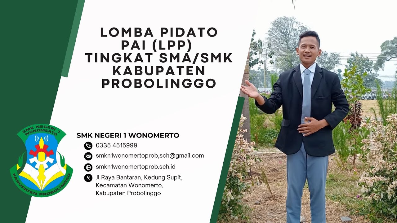 LOMBA PIDATO PAI (LPP) TINGKAT SMA/SMK KABUPATEN PROBOLINGGO
