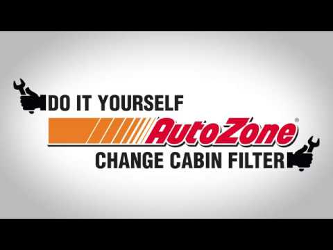 How to Change the Cabin Air Filter for Your Car - AutoZone How to Videos