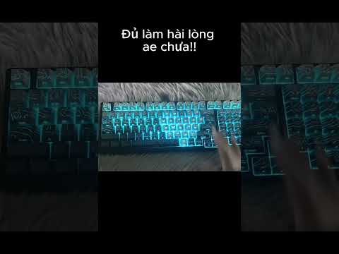 thay thế chiếc keycap đơn điệu bằng chiếc keycap bạc này thì có gu lắm!! #keyboard #gaming