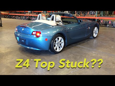 2003-2008 BMW Z4 Emergency Top Operation (manual override)