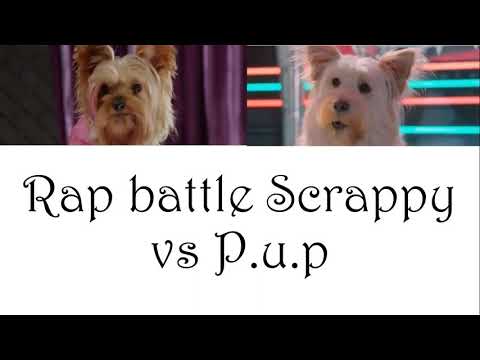 Rap battle Scrappy vs P.u.p - lyrics