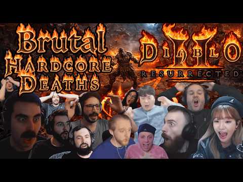 MOST BRUTAL Hardcore Deaths You NEED to See 💀 Diablo 2: Resurrected
