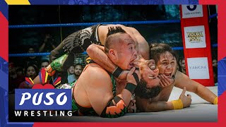 FULL MATCH: Jake De Leon vs Shaheen vs Shigehiro Irie — PUSO Wrestling Pusong Pinoy (Nov. 30, 2024)