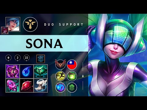 Sona Support vs Thresh - TW Grandmaster Patch 26.01