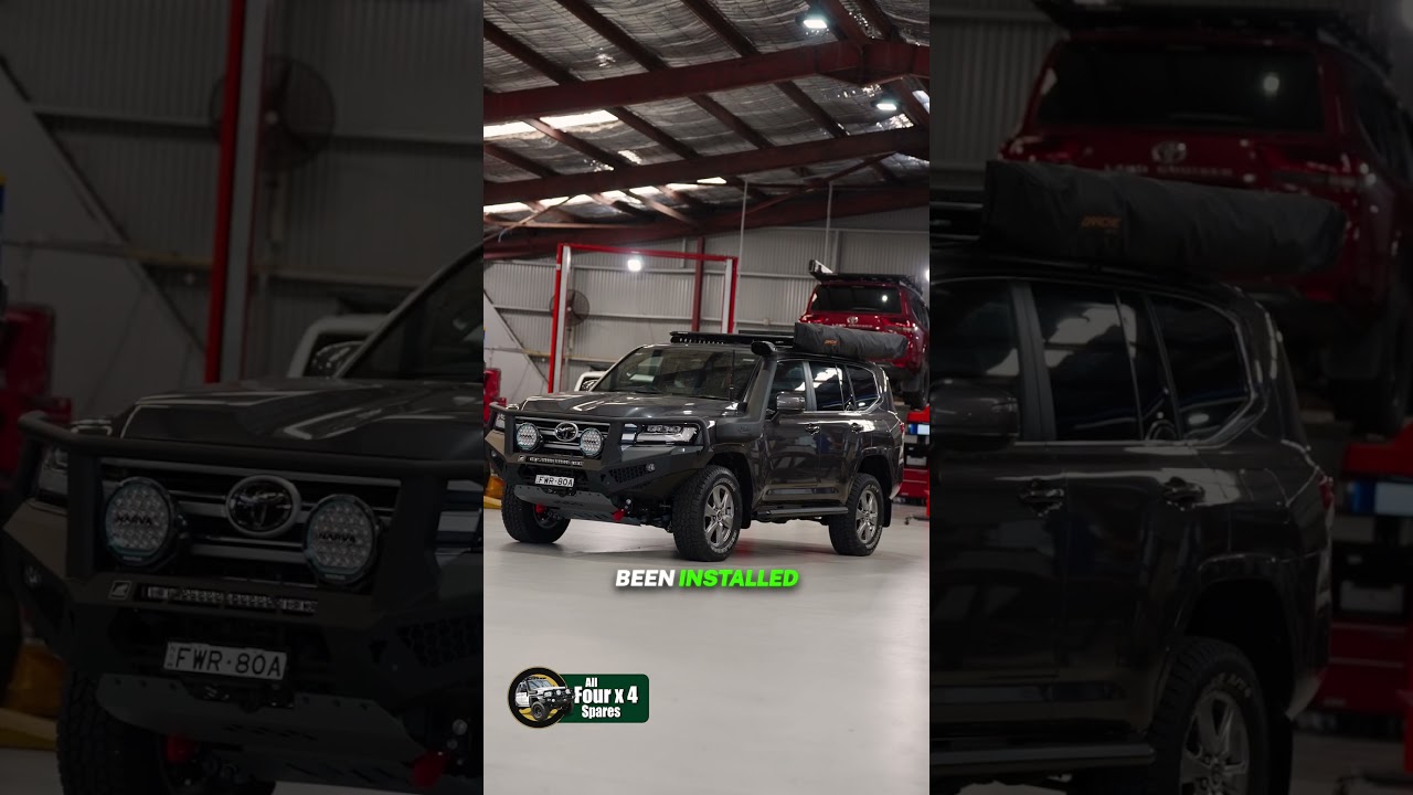 Fully built 300 Series LandCruiser with Lovells GVM and Blackhawk control arms