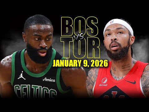 Boston Celtics vs Toronto Raptors Full Game Highlights – January 9, 2026 | NBA Season