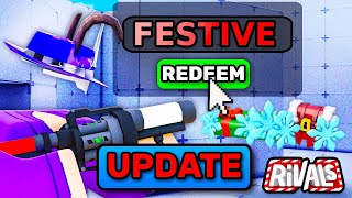 🔴 The CHRISTMAS UPDATE... (Roblox Rivals Live)