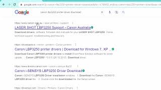how to download and install canon i-SENSYS LBP3250 Printer driver on windows 2023.canon printer.