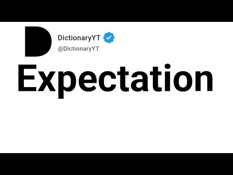 Expectation Antonym