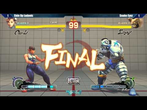 Winter Brawl 9 - USF4 - Qualifying Matches - Ludovic vs Snake Eyez / SP Empowerment vs BlueBlazer
