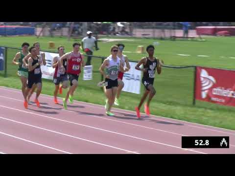 Men 800 Run Senior Final - OFSAA Track & Field Championships 2025 [Full Race Replay]