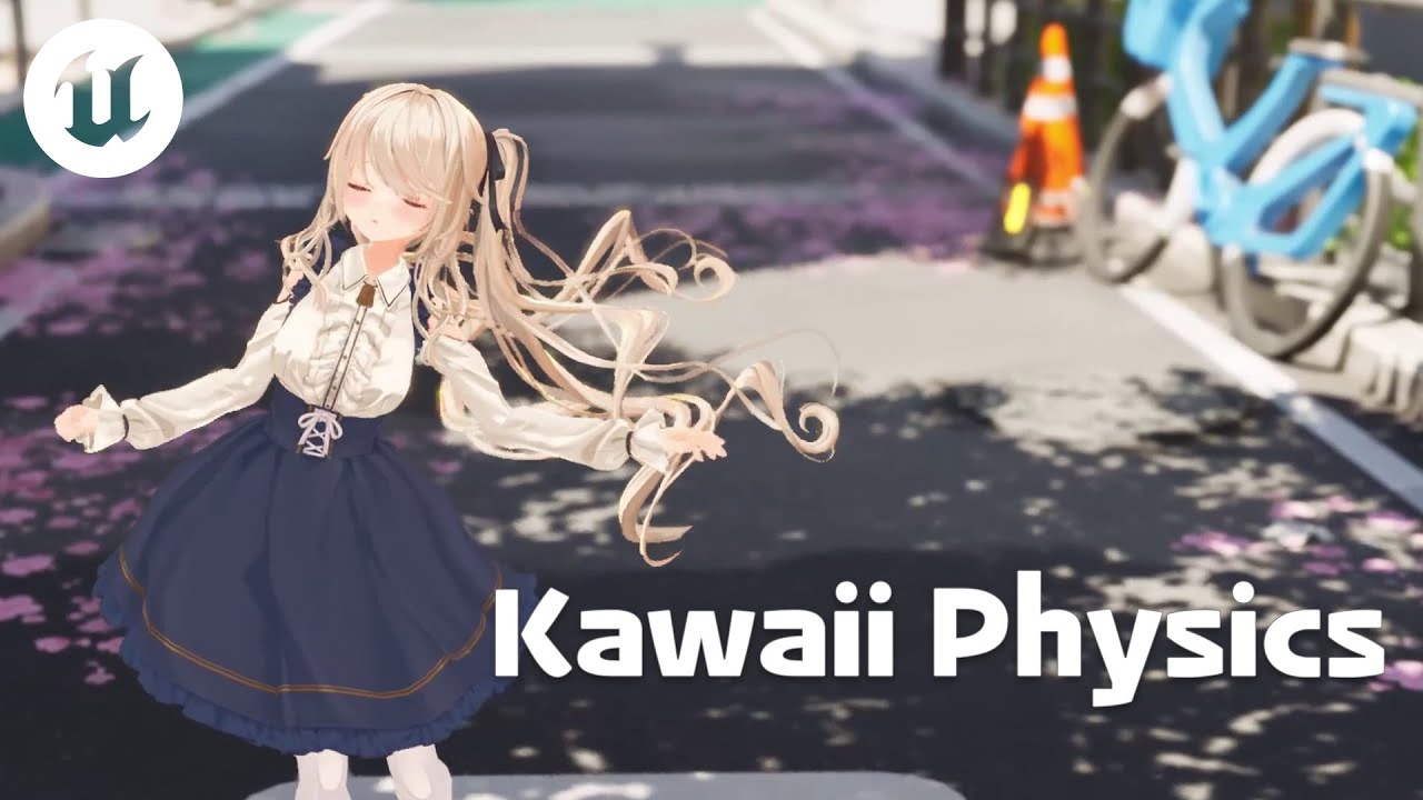 【UE5】Kawaii Physics Demo 20240723 - YouTube