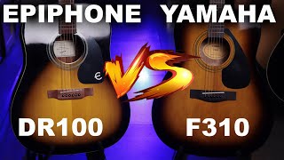 Video thumbnail for Epiphone DR 100 VS Yamaha F310 - Acoustic Battle #17 by Artyom Acoustic Guitars