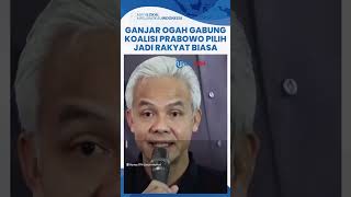 Ganjar Blak-blakan! Ogah Gabung Koalisi Prabowo-Gibran, Pilih Jadi Rakyat Biasa usai Pilpres 2024