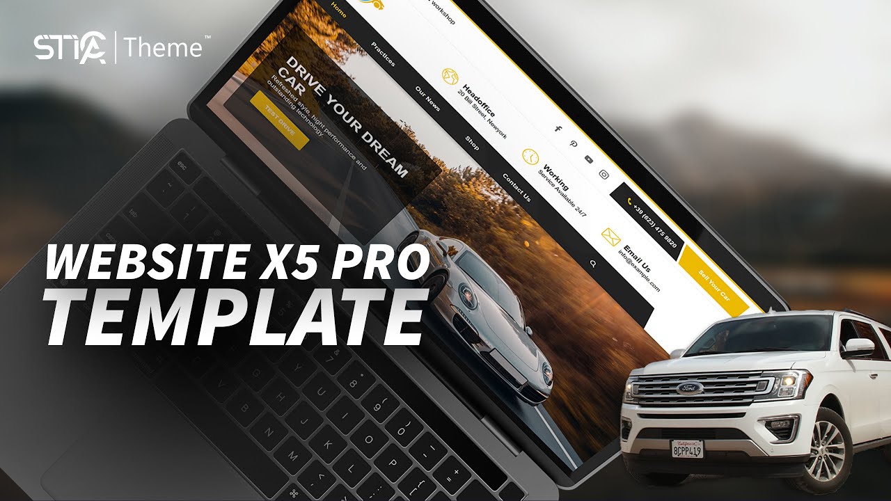 AutoDream - WebSite X5 Pro Template