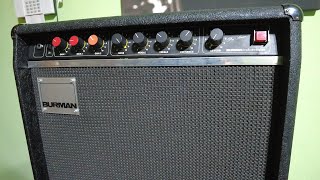 Video thumbnail for Burman Pro 501 Watt 1 X 12 Combo Boutique Hand Wired Guitar Rare Guitar Amplifier A First Look by Vintage Guitar Amp Repairs & Online Guitar Teacher