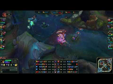 Tempt #5 Korea Challenger Cassiopeia PWNAGE | League of Legends