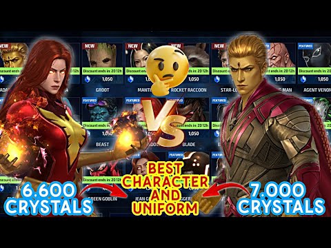 Jean Grey VS Adam Warlock 🤨 best CHARACTER and UNIFORM in Marvel future fight Mr GAMER VINES Hindi 👍