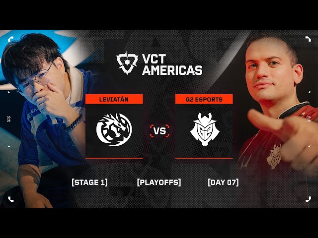 LEV vs. G2 - VCT Americas Stage 1 Playoffs - Grand Finals