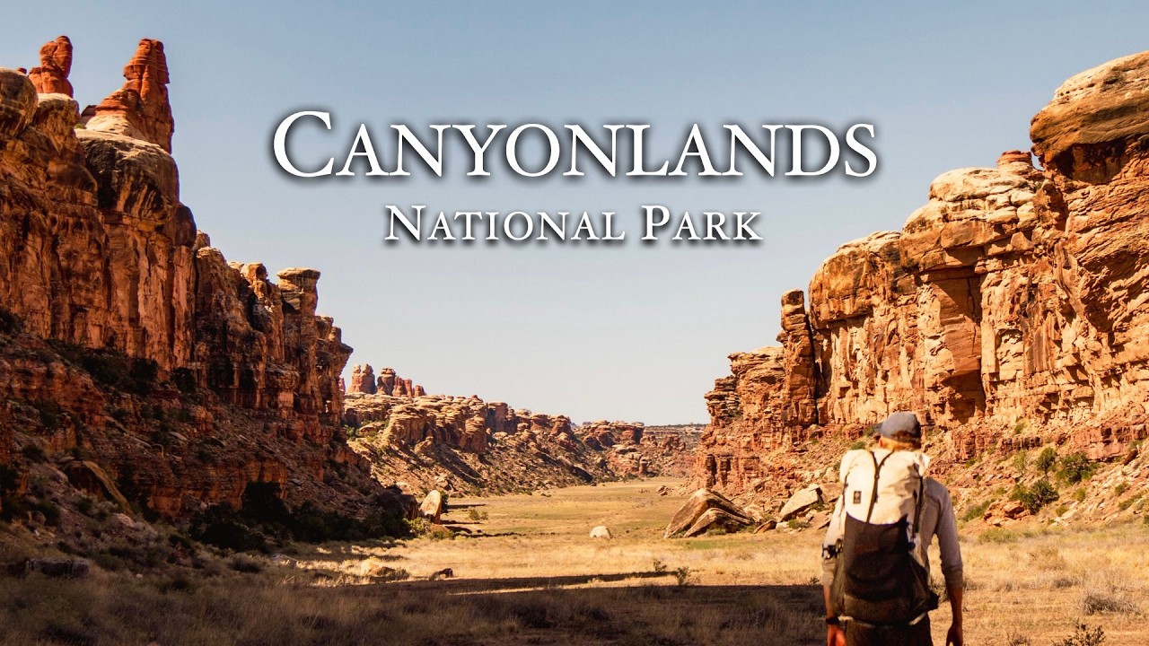 Solo Hiking Canyonlands National Park - 5 Days Alone in 49°C / 120°F Desert Heat