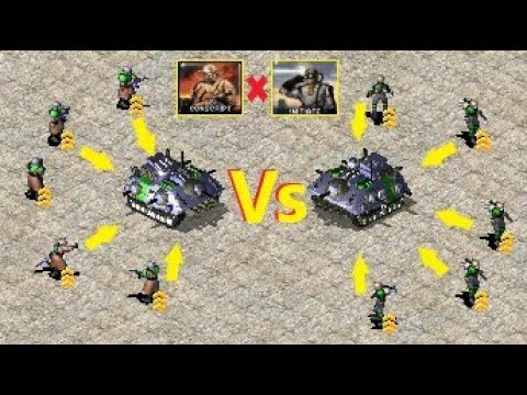 Conscripts BF vs Initiate BF - Red Alert 2