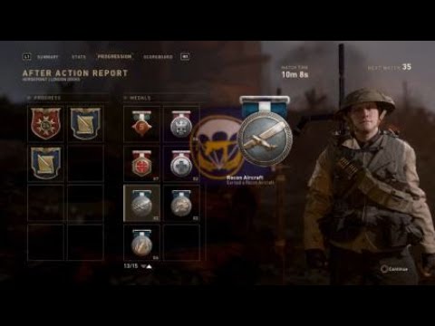 Call of Duty®: WWII hordepoint london docks win 250 to 228 21 kills