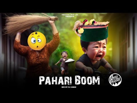 PAHARI BOOM - NONSTOP 🎧 DJ AMAN | PAHARI NATI | NEW PAHARI SONG 2024 #himachalibhailog