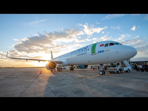 Lễ đón máy bay A321neo của Bamboo Airways