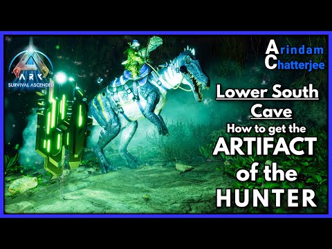 ARK Ascended Island - ARTIFACT OF THE HUNTER from Lower South Cave - S3E14