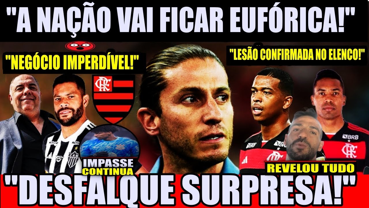 "NOTÍCIA VAI EMOCIONAR! FLAMENGO FECHOU GRANDE NEGÓCIO IMPERDIVEL E PERDE PEÇA IMPORTANTE!"
