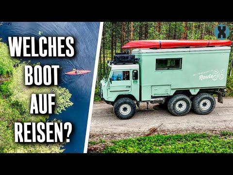 Unterwegs auf Camper-Reise: Welches Boot eignet sich zum Mitnehmen? (🇩🇪+🇬🇧🇺🇸)