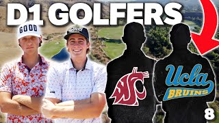 GM GOLF VS Two D1 Golfers. Who Wins?