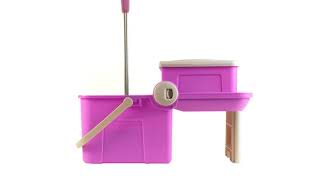Spin Tastic Mop Σφουγγαρίστρα και Πτυσσόμενος Κουβάς χωρίς Πεντάλ