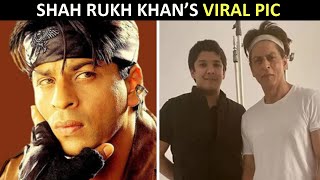 Shah Rukh Khan channels inner Max from 'Josh' as his picture wearing a headband goes viral