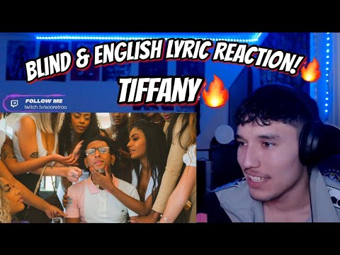 American REACTING to MD Chefe - Tiffany  - BLIND & ENGLISH LYRIC REACTION - BRAZLIAN Trap Music