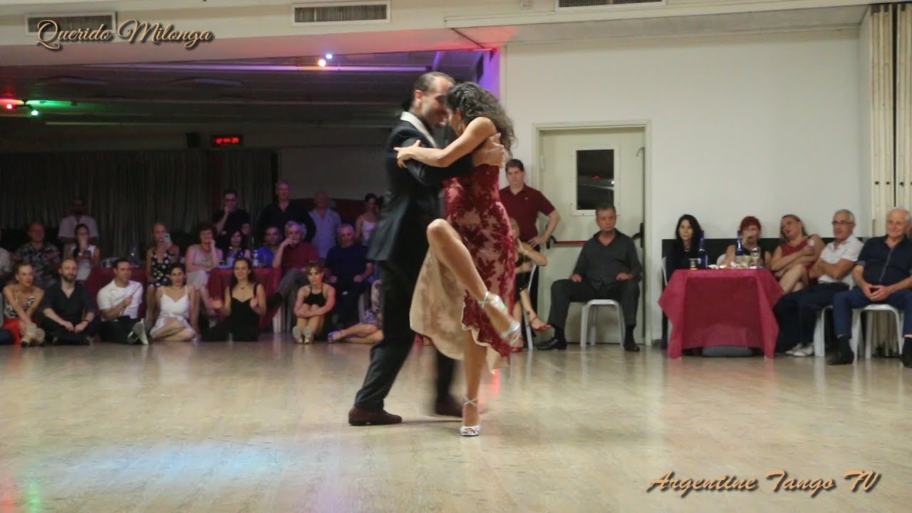 Lorena Tarantino y Gianpiero Ya Galdi  - Tango - (1/4) - Querido Milonga, Tel-Aviv - 13-09-2019