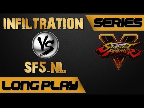 Street Fighter 5 RZR INFILTRATION (KARIN) VS SF5-NL (RYU) BATTLE LOUNGE SERIES - VER 1.02 HD