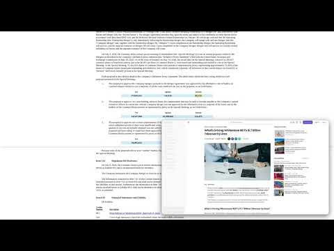 WSR Merger News: My Take on the 8-K Vote Results