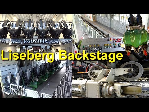 Liseberg Backstage Tour 2018 -  Reportage & Coaster Onride - Valkyria POV - Liseberg Achterbahnen