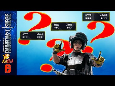 Rainbow Six Siege / Tips and Tricks / 1 - 2 - 3 Speed Operators / Whats the difference?