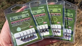 The BEST Jig For Ultralight and Panfish? BG-1 Micro Jig Head Review