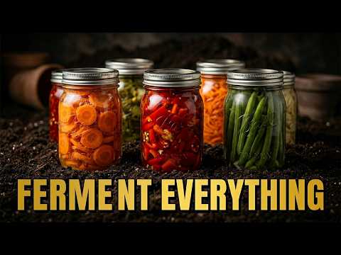 How to ferment everything you grow (without rotting your survival garden harvest)