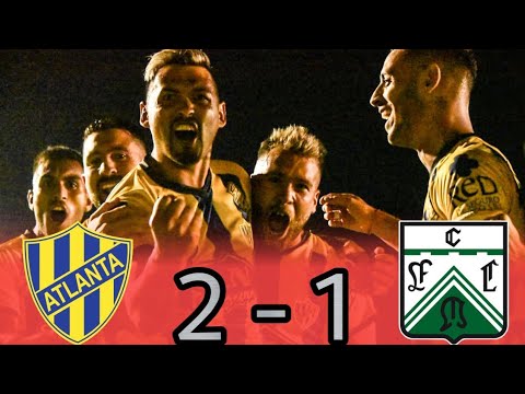 Primera Nacional : ATLANTA 2 - 1 FERRO | (Los Goles)