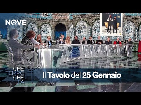 L'ultimo Tavolo del 25 gennaio | Che tempo che fa