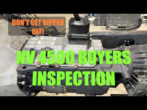 NV4500 Must Watch This Before buying any Used manual transmission! Synchro & 5th Gear Inspection